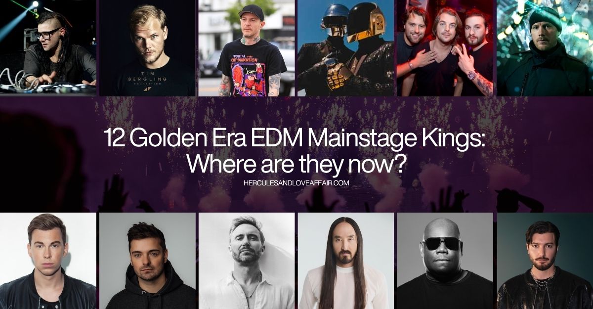 12 Golden Era EDM Mainstage Kings